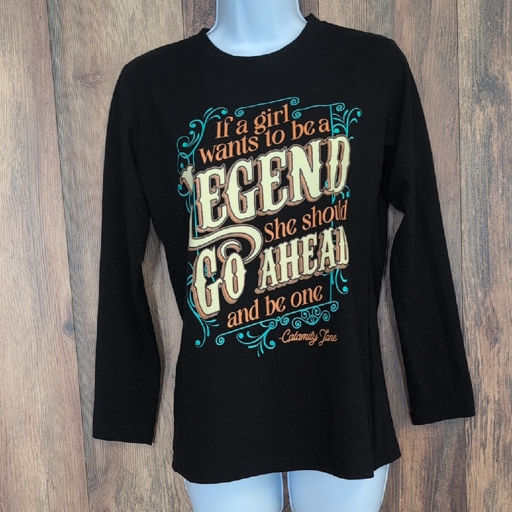 Lost Creek Outfitters Calamity Jane Legend Long Sleeve Tee S                M236